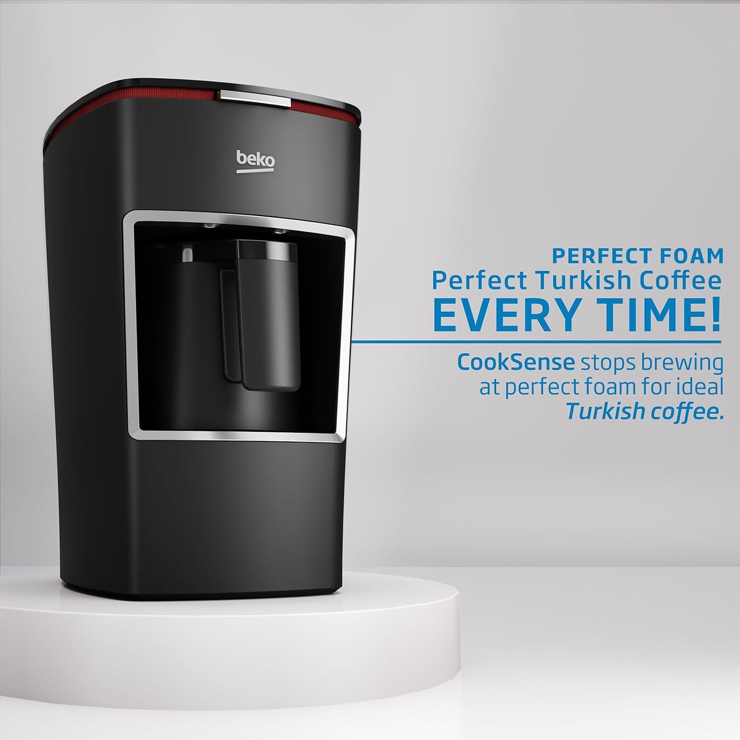 BKK 2300     3-Cup Black Turkish Coffee Maker