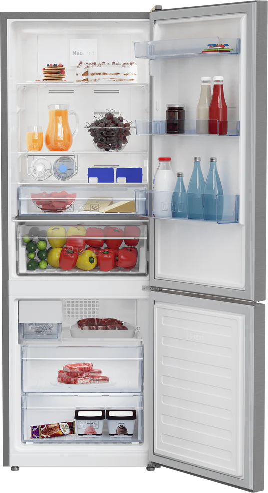 BEKO BFBF2414SSIM 24", Bottom Freezer Refrigerator with - in Stainless Steel